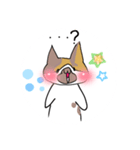ねこのわんこスタンプ（個別スタンプ：4）