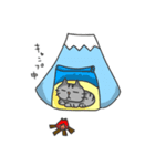 キャンパーねこ（個別スタンプ：2）