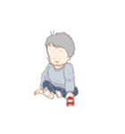 みの吉 | 1歳男の子（個別スタンプ：15）