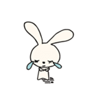 こびとちゃんとうさぎのかわいいスタンプ（個別スタンプ：10）