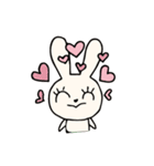こびとちゃんとうさぎのかわいいスタンプ（個別スタンプ：23）