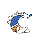 こびとちゃんとうさぎのかわいいスタンプ（個別スタンプ：32）