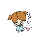 こびとちゃんとうさぎのかわいいスタンプ（個別スタンプ：38）