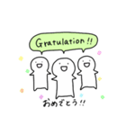 ドイツ語まるいスタンプ（個別スタンプ：11）