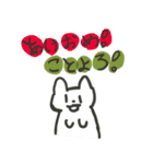 猫好きが描いた白猫スタンプ（個別スタンプ：5）