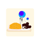 まちのくまさん（個別スタンプ：3）