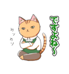 CIT人気猫の使いやすい敬語スタンプ（個別スタンプ：16）