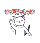 CIT人気猫の使いやすい敬語スタンプ（個別スタンプ：21）