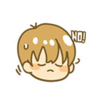 A君（A君と彼の猫）（個別スタンプ：3）