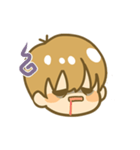 A君（A君と彼の猫）（個別スタンプ：7）