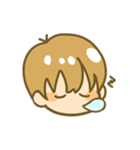 A君（A君と彼の猫）（個別スタンプ：8）