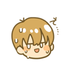 A君（A君と彼の猫）（個別スタンプ：9）