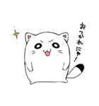 猫たぬちゃん（個別スタンプ：5）