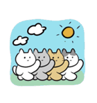 adorable cats♡猫/文字なし/シンプル（個別スタンプ：2）