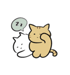 adorable cats♡猫/文字なし/シンプル（個別スタンプ：34）