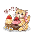 やさしい猫のポップアップ 8☆猫の日記念（個別スタンプ：23）
