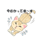 元保護猫・茶トラのチャッピー日常スタンプ（個別スタンプ：12）