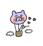 シュッとしたネコ ♡スーパー猫の日記念♡（個別スタンプ：39）