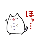 餅のような猫の使いやすいスタンプ（個別スタンプ：22）