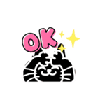 くろねこのらのクゥ（個別スタンプ：3）