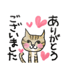 ねこ+ねこ+ねこ 【日常★敬語★お祝い】（個別スタンプ：13）