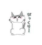 サバ白ねこ（個別スタンプ：22）