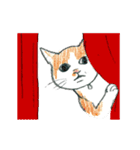 ヒグチユウコ 猫のボリスアニメスタンプ（個別スタンプ：5）