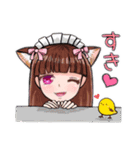 にゃんにゃんにゃーん♡feat.P（個別スタンプ：31）