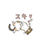 白黒ねこと仲間たち（個別スタンプ：13）