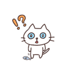 みんなに使える「しろねこパッチー」敬語編（個別スタンプ：34）