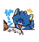 あおいぬくん（個別スタンプ：24）