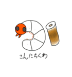 ぼくはカブトムシが大すきです！（個別スタンプ：6）
