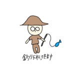 アウトドアが好きなおじさん（個別スタンプ：3）