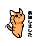 ゆるかわ☆トラ猫（個別スタンプ：15）