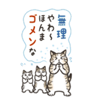 Cats freedom  関西弁ビックスタンプ（個別スタンプ：30）