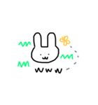 ドキドキうさぎの毎日（個別スタンプ：10）