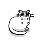 後ろのバルコニーの猫（個別スタンプ：20）