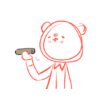 着ぐるみ人間-クマちゃん（個別スタンプ：9）