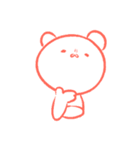 着ぐるみ人間-クマちゃん（個別スタンプ：35）