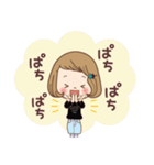 大人可愛い♡「あいさつスタンプ」（個別スタンプ：38）