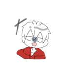 赤パーカーくん（個別スタンプ：5）