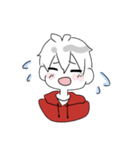 赤パーカーくん（個別スタンプ：14）