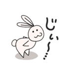 生意気うさぎ「うさお」のスタンプ（個別スタンプ：6）