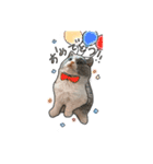 猫のシャロとロタ1（個別スタンプ：5）