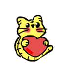ラッキーねこの日々（個別スタンプ：25）