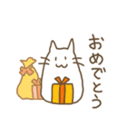 のんきなてがきのねこたち（個別スタンプ：38）