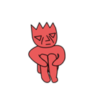 くりくり 小火 人（個別スタンプ：2）