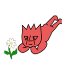 くりくり 小火 人（個別スタンプ：3）
