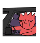 くりくり 小火 人（個別スタンプ：16）