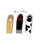 灰色ねこ謝罪スタイル（個別スタンプ：24）